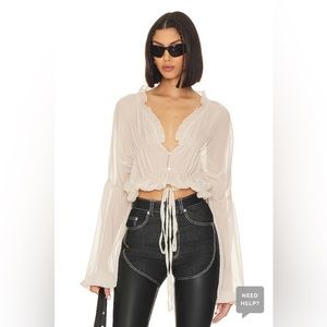 COPY - SNDYS Bali Top in Cream 4